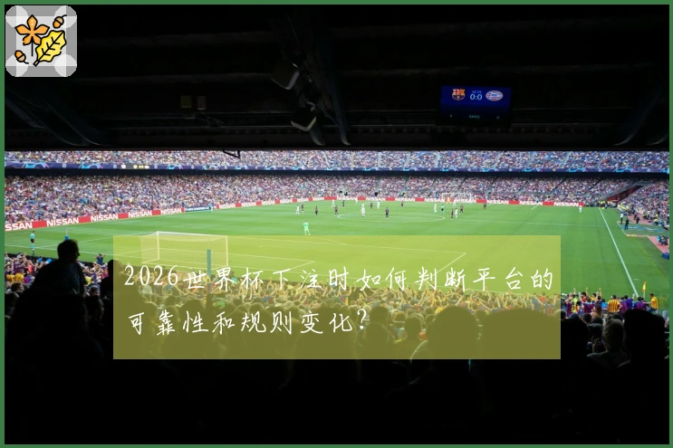 2026世界杯下注时如何判断平台的可靠性和规则变化？